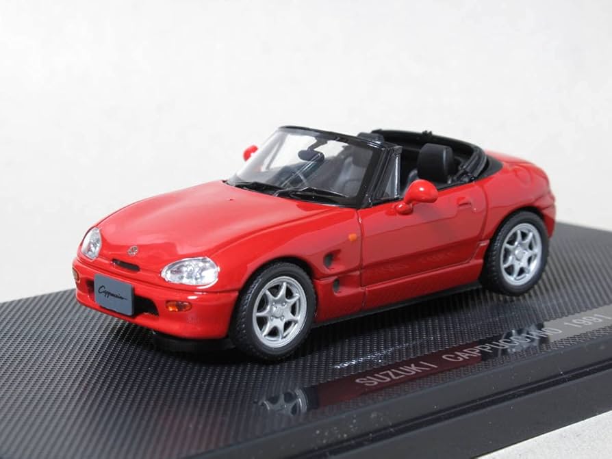 Amazon | 1/43 スズキ カプチーノ 1991 レッド | ミニカー・ダイ